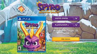 'Spyro Reignited Trilogy' llegará solo con el primer juego en el disco
