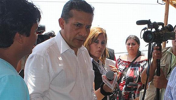 Humala declaró desde Canta. (USI)