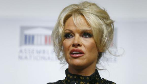 &quot;El porno es para perdedores”, dijo la exconejita Playboy, Pamela Anderson. (AP)