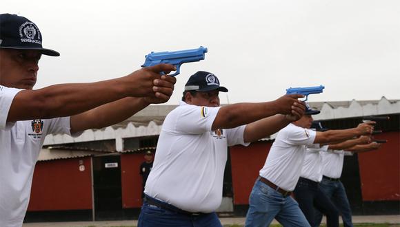 La Municipalidad de Surco se muestra en contra del proyecto de ley para dotar a serenos con el uso de armas no letales. (Foto: Agencia Andina)