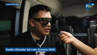 Kayfex habla en exclusiva tras conquistar los Latin Grammy 2023: “Como buen ayacuchano me llena de orgullo”