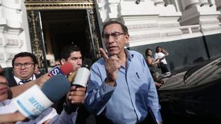 Confirmado: Se frustró interpelación al ministro Martín Vizcarra por caso Chinchero
