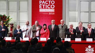 Pacto Ético Electoral invoca a partidos a realizar una campaña responsable