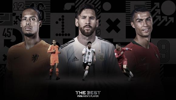 Los mismos tres finalistas al mejor jugador de la UEFA compiten por el FIFA The Best. (Foto: Fifa.com)