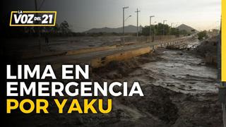 Lima en Estado de Emergencia por Ciclón Yaku