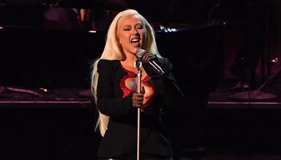 Christina Aguilera será reconocida con el Premio Billboard Espíritu de la Esperanza. (Foto: Valerie MACON / AFP)