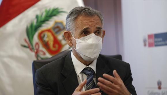 “Nacionalizar el gas de Camisea significa ponerlo al servicio de los peruanos y en particular de nuestros compatriotas del sur”, indicó el ministro. (Foto: Hugo Pérez / GEC)