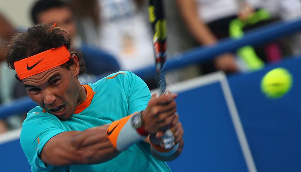 Rafael Nadal venció al suizo Stanislas Wawrinka en Abu Dabi. (AFP)