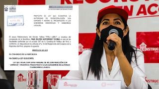 Perú Libre presenta proyecto para “desactivar la Autoridad de Reconstrucción con Cambios”
