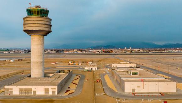 La nueva torre y segunda pista de aterrizaje forman parte de la megaobra de ampliación del Aeropuerto Jorge Chávez. (Foto: Difusión)