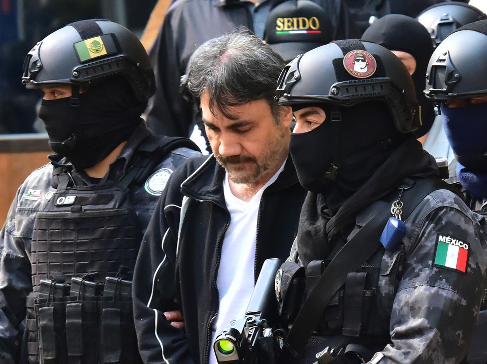 Dámaso López, uno de los principales mandos del capo Joaquín “El Chapo” Guzmán, fue sentenciado el viernes a cadena perpetua en una corte de Virginia, en Estados Unidos. (AFP)