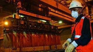 Producción de cobre cae por tercer mes, señala la Sociedad Nacional de Minería