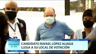 Rafael López Aliaga pide a los jóvenes a asumir como miembros de mesa tras no poder votar
