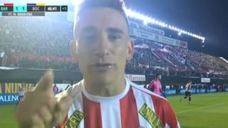 Bandiera no dudó y consiguió el 1-1 de Barracas vs. Boca Juniors [VIDEO]