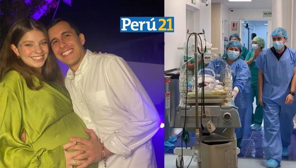 Doris Fundichely y Jaime Luna se convirtieron en padres. (Foto: Composición Perú21)