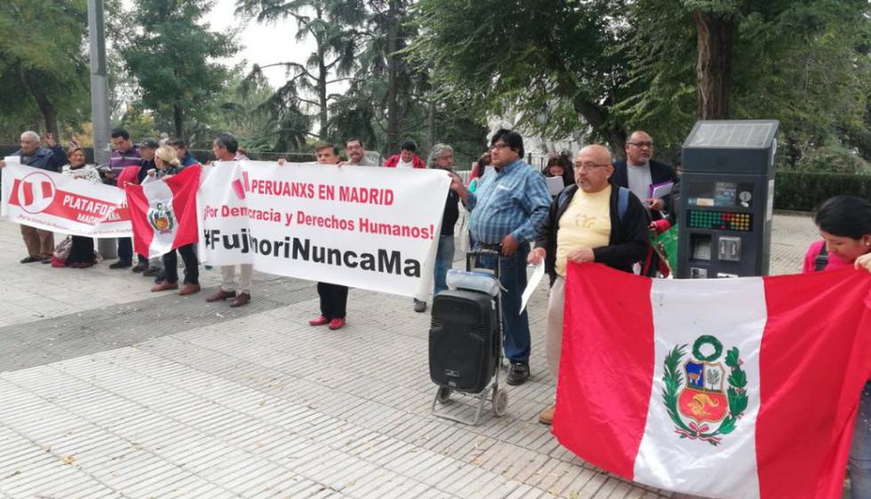 Los manifestantes peruanos exigían celeridad en el proceso del exmagistrado César Hinostroza. (Foto: Twitter/@ARTEPATER)