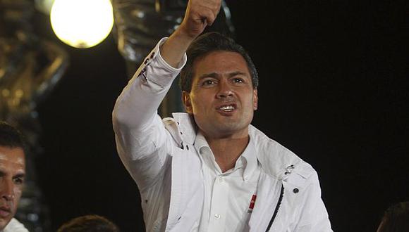 Peña Nieto arrancó con mitin ante 10 mil seguidores. (AP)