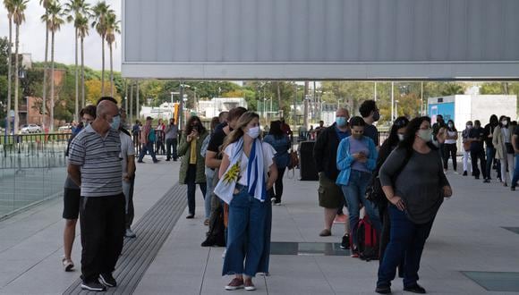 Uruguay tiene abiertas sus fronteras para los extranjeros con propiedades en el país desde el 1 de septiembre. (Foto: Pablo PORCIUNCULA / AFP)