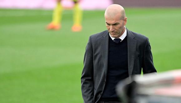 Zinedine Zidane sin contacto con PSG, según el presidente del club. (Foto: AFP)