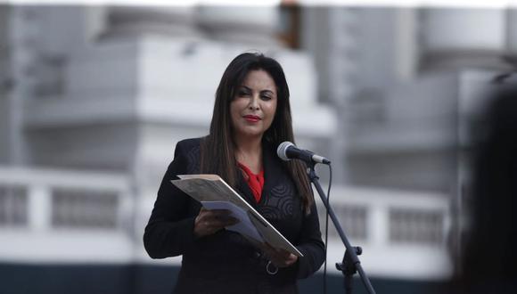 La congresista Silvana Robles pide censurar a Patricia Chirinos y retirarla del cargo de tercera vicepresidenta del Parlamento. (Foto: GEC)