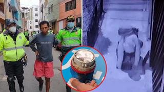 Surco: Capturan a ladrón de medidores de agua