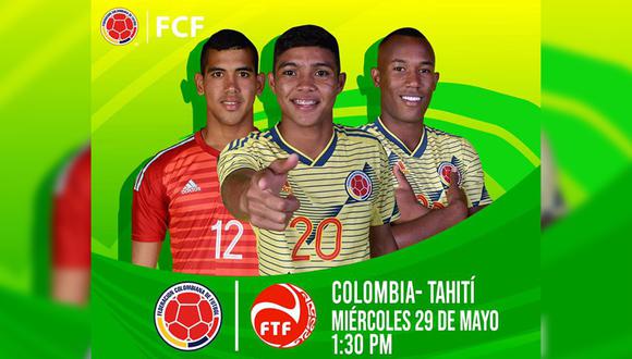 Colombia se juega la vida este miércoles en el Mundial Sub 20. (Foto: Selección Colombia - FCF)