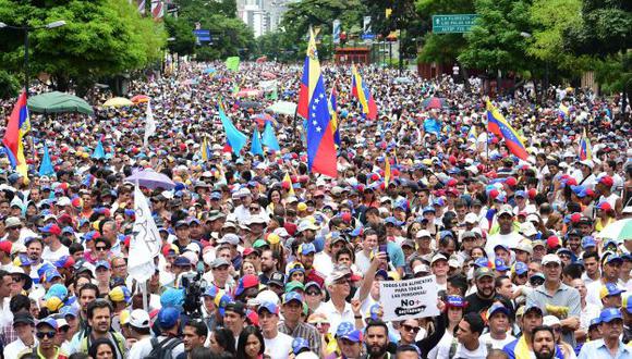 Venezuela: Opositor muere por disparo en protesta. (AFP)