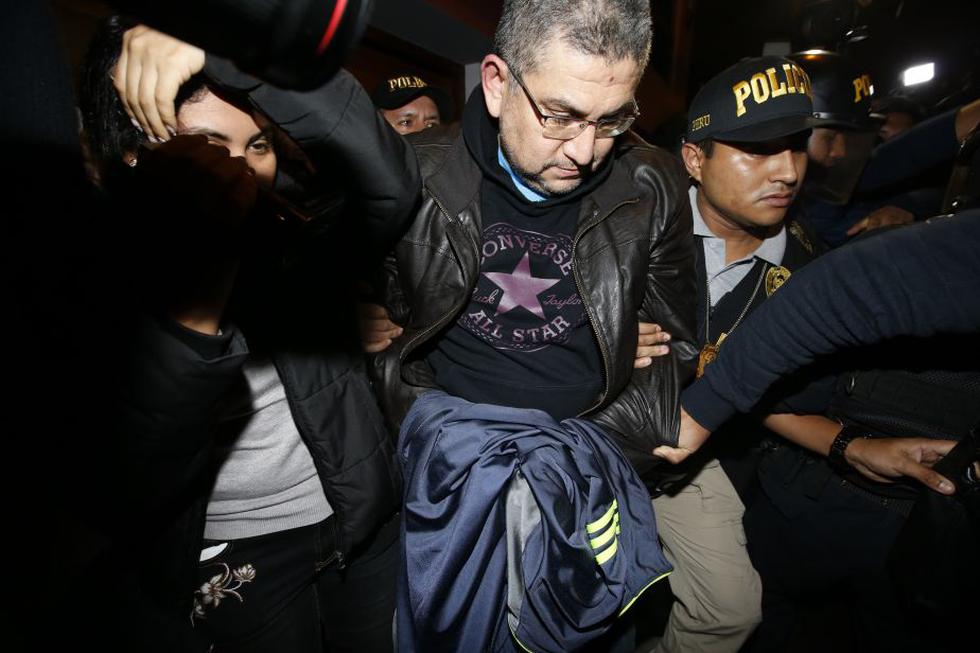 El ex presidente de la Corte Superior del Callao fue detenido, tras revelarse sus negociados. (Perú21)