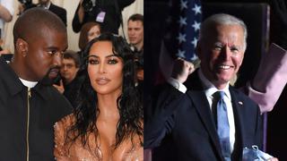 Kim Kardashian celebró el triunfo de Joe Biden en las elecciones presidenciales de Estados Unidos