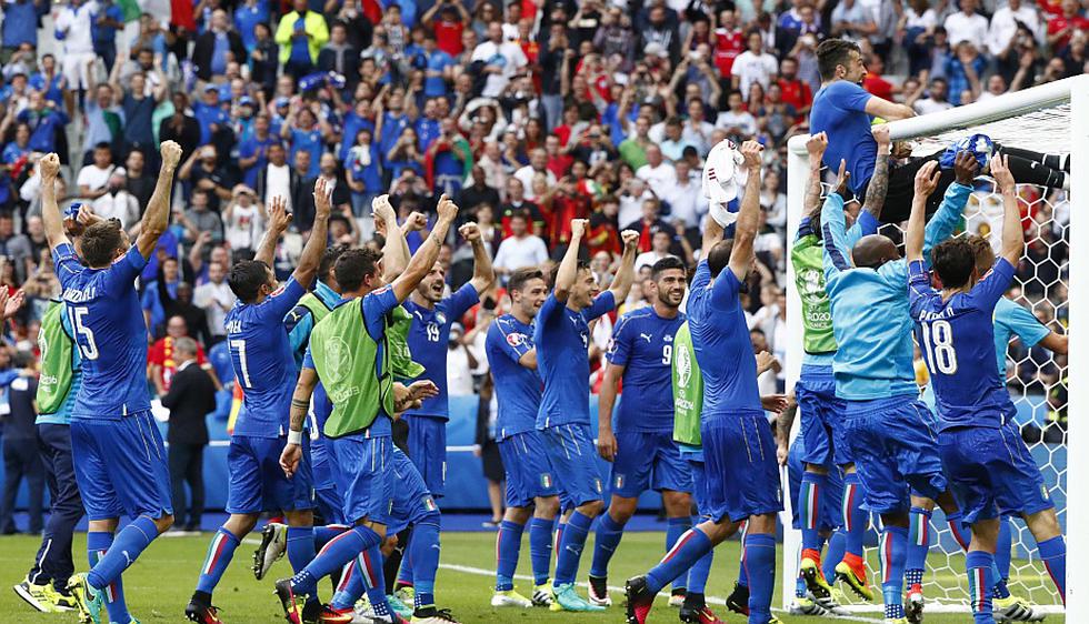 Italia eliminó a España en octavos de final de la Eurocopa 2016 con contundente 2-0. (Reuters)