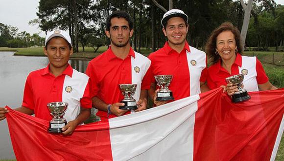 Perú clasificó al Mundial de Golf en Japón tras ser campeón sudamericano. (IPD)