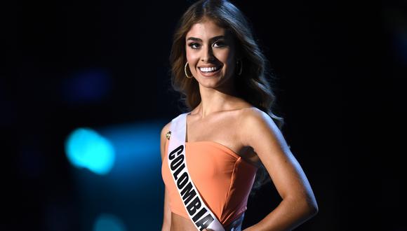 La representante de la belleza colombiana, Valeria Morales, quedó eliminada del Miss Universo 2018.   (Foto: AFP)
