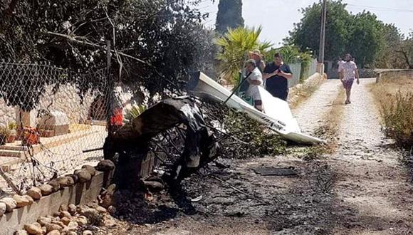 Un accidente aéreo entre una helicóptero y una avioneta dejó 5 muertos, en Mallorca. (Foto: EFE)