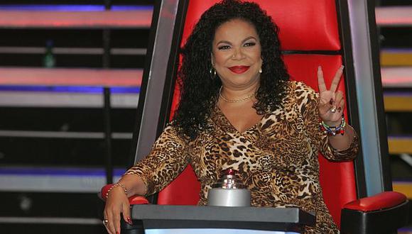 Eva Ayllón es ‘coach’ en La Voz Perú. (USI)