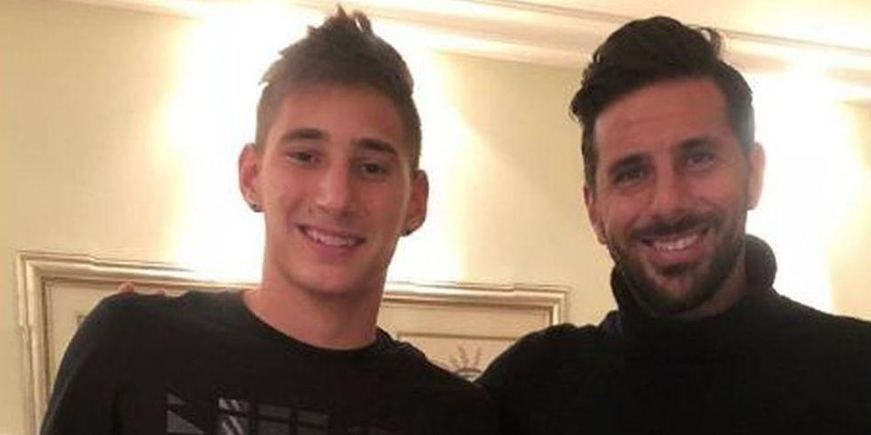 Delantero peruano promueve al hijo de Mauro Cantoro en el Werder Bremen. (Instagram)