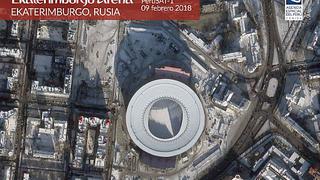 Asílucen los 12 estadios de Rusia 2018 desde el espacio[FOTOS y VIDEO]