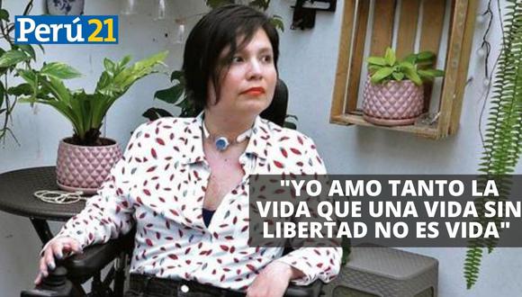 Ana Estrada es la primera peruana que tomó acciones legales para una muerte digna en nuestro país. Ella recibe el apoyo de la Defensoría del Pueblo que ha respaldado institucionalmente su pedido.