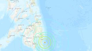 Emiten alerta de tsunami tras terremoto de magnitud 7,1 frente a Filipinas