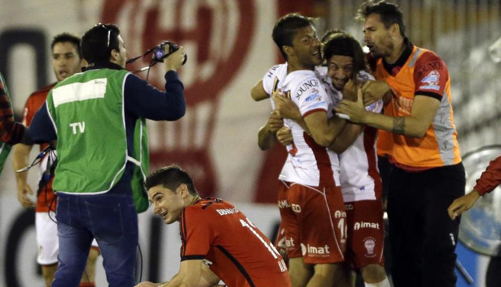 Huracán eliminó a River Plate y disputará la final de la Copa Sudamericana. (AP)