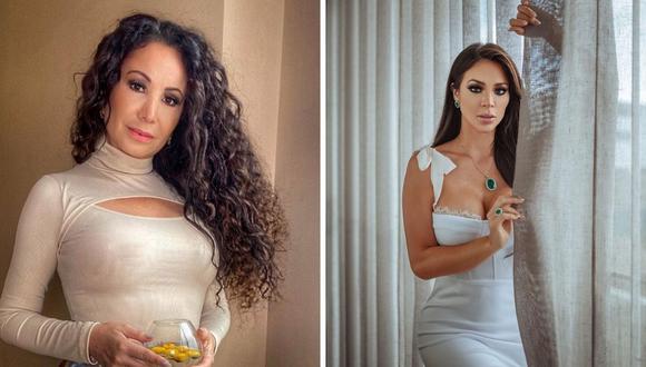Sheyla Rojas sorprendió al aparecer junto a Magaly Medina, una de sus mayores críticas. (Foto: Instagram)