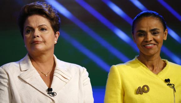 Rousseff y Silva lideran los sondeos. (Reuters)