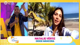 ‘Choca’ Mandros le reclama a Natalie Vértiz por faltar a “Estás en todas” por viaje a Máncora 