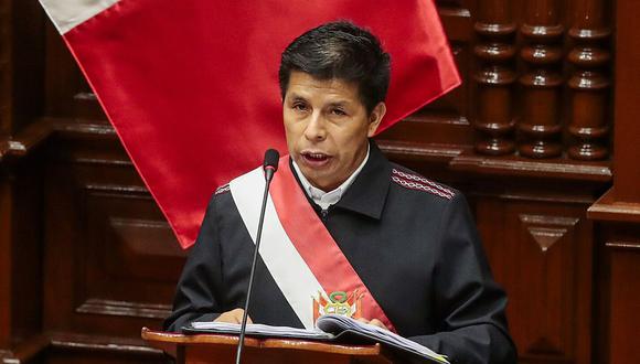 Pedro Castillo ejercerá su derecho a la defensa este lunes en el debate de la vacancia presidencial. (foto: Presidencia)