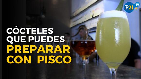New Year: Learn how to prepare two cocktails with Peruvian pisco for the New Year's toast