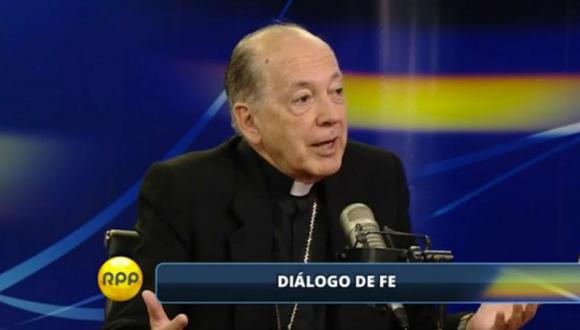 Cardenal Juan Luis Cipriani pide celeridad en las investigaciones dentro del Sodalicio (RPP TV)
