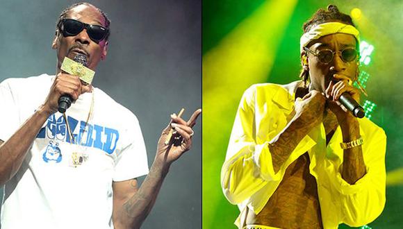 Snoop Dogg y Wiz Khalifa continuarán en la gira 'High Road' esta noche. (AP)