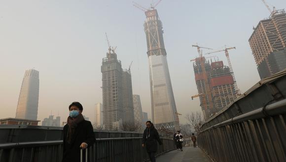 El nivel de contaminación de China es bastante alto. (Foto: AP)