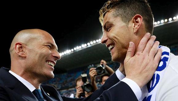 Zidane es consciente que Ronaldo está comprometido con el equipo y no se arrepiente de su decisión. (Getty images)