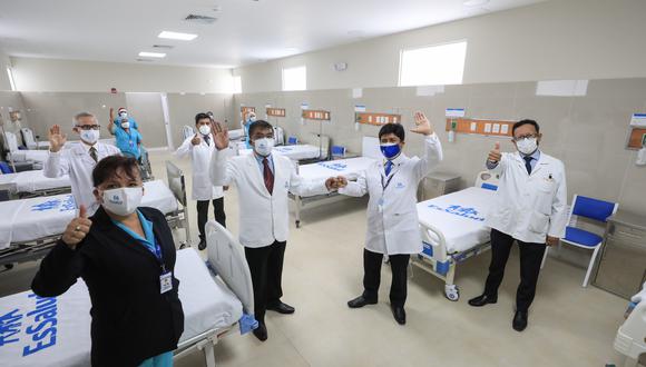 EsSalud fortalece servicios en hospital Sabogal para enfrentar eventual tercera ola.