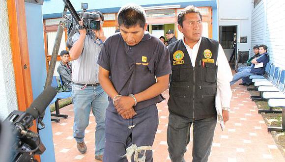 Jhony Alberto Huamaní Cayllahua fue arrestado. (USI)